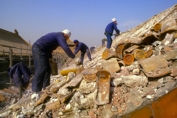 Forbidden City restoration