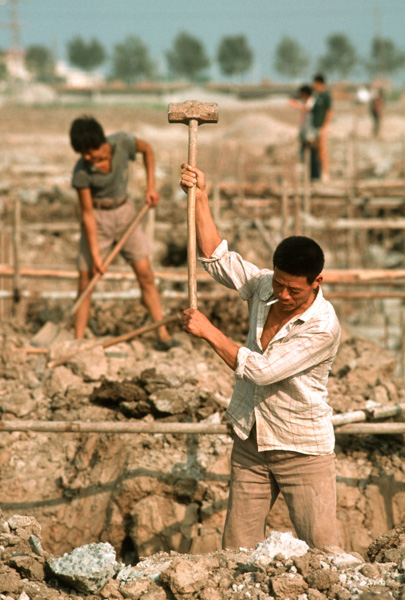 Construction at Motorola, Tianjin