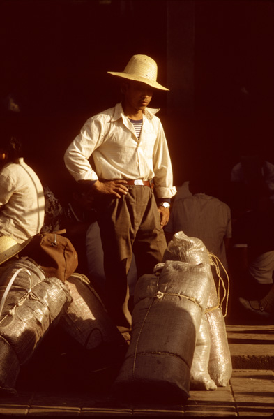 Man with bags