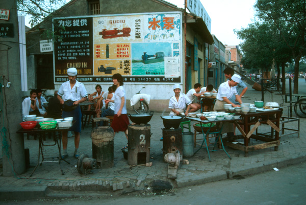 Street restaurant, Xi’an, China