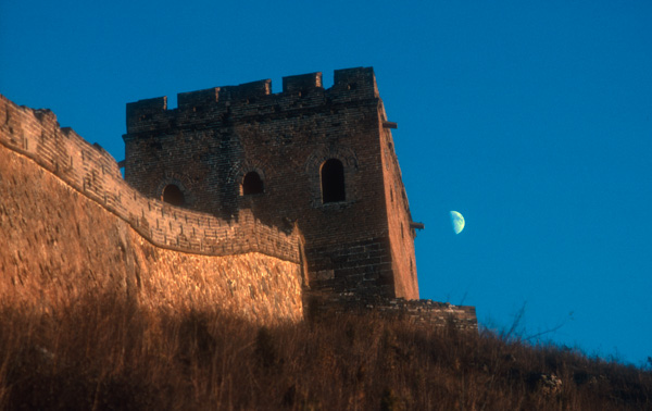 Moonrise at Great Wall