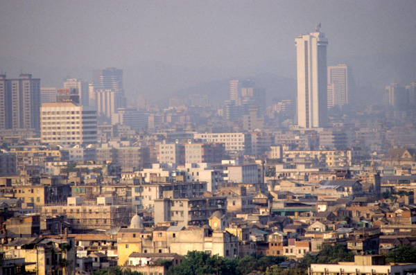 City and pollution, Guangzhou