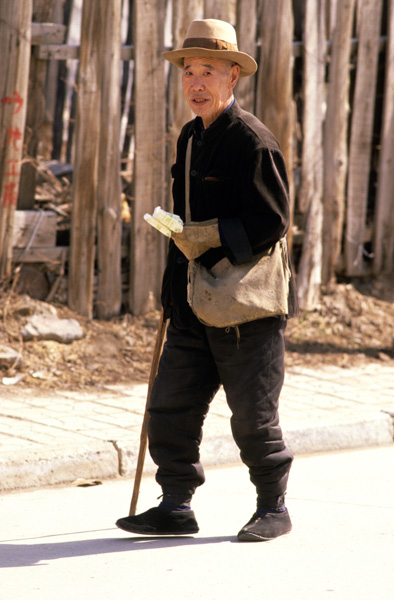 Chinese man in Heihe