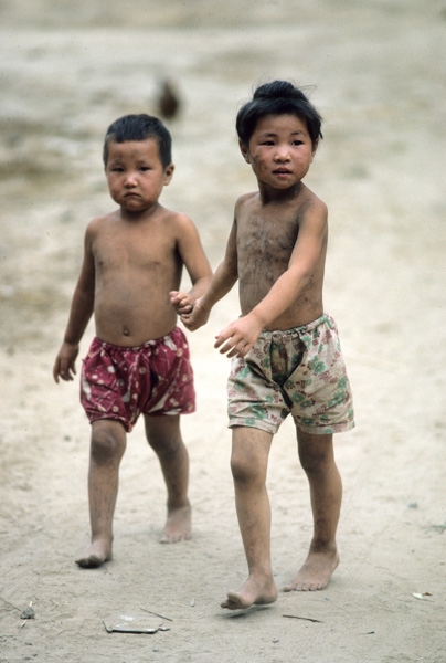 Boys in Henan village