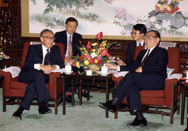 Henry Kissinger and Yang Shangkun