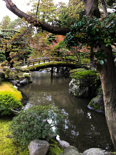 Garden, Imperial Palace, Kyoto, Japan