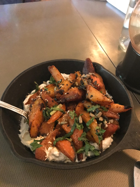 Eva restaurant dish, Salt Lake /city, Utah