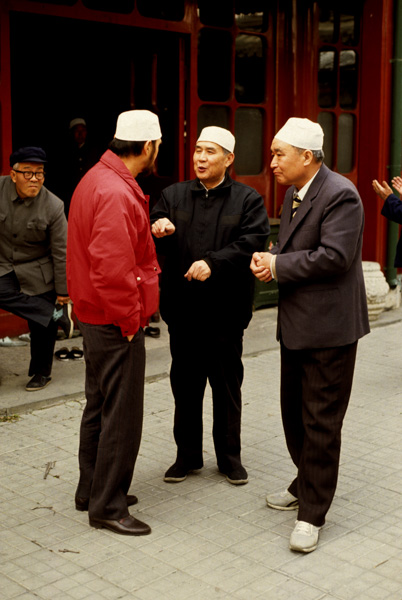 Muslims, mosque, Beijing