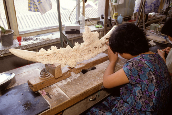 Ivory carving, Beijing