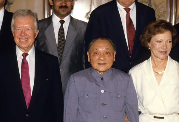 Jimmy Carter, Deng Xiaoping, Rosalynn Carter