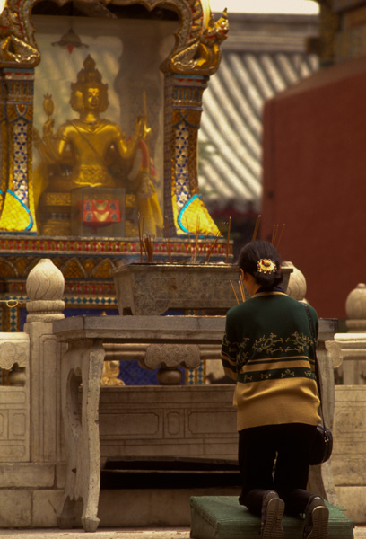 Worshipper, Lama Temple