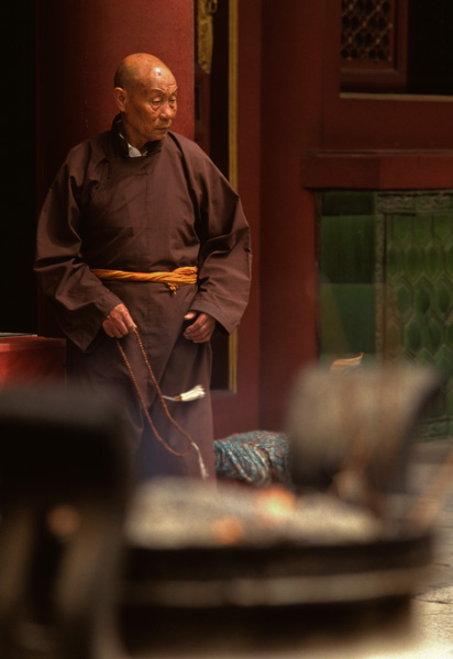 Monk, Lama Temple