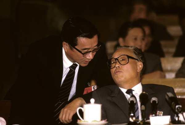 Hu Qili, Zhao Ziyang