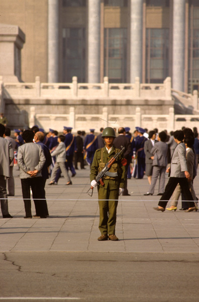 Martial law soldier, Tiananmen Square