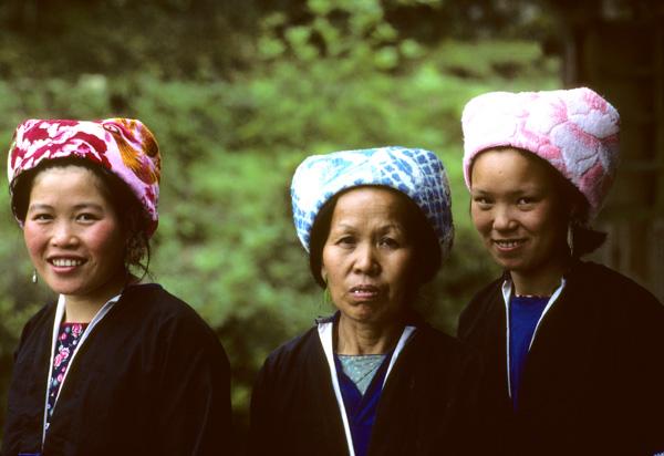 Minorityy woman, Peace Village, Guangxi