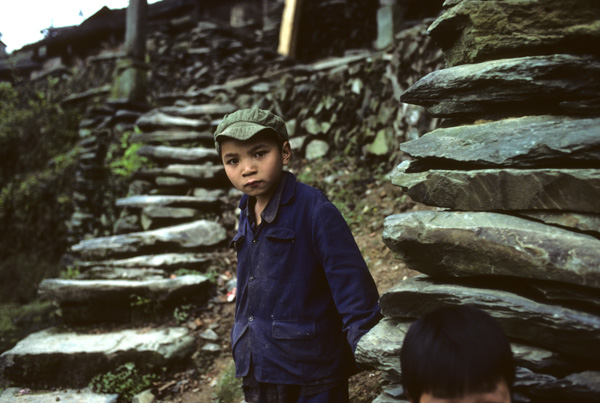 Young boy, Peace Village