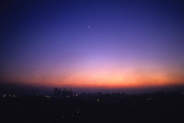 Sunset, Shanghai