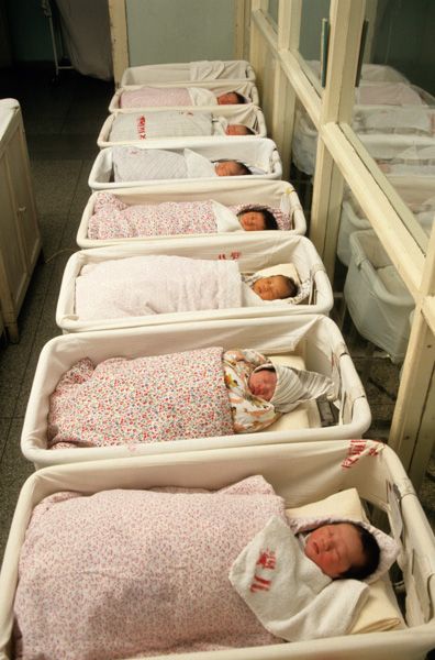 Newborn babies, Beijing