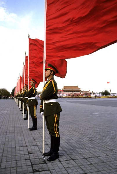 PLA honor guard