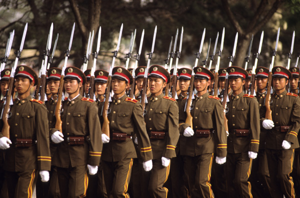PLA honor guard