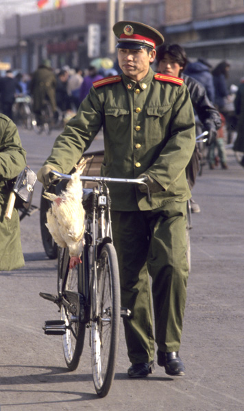 PLA soldier billboards