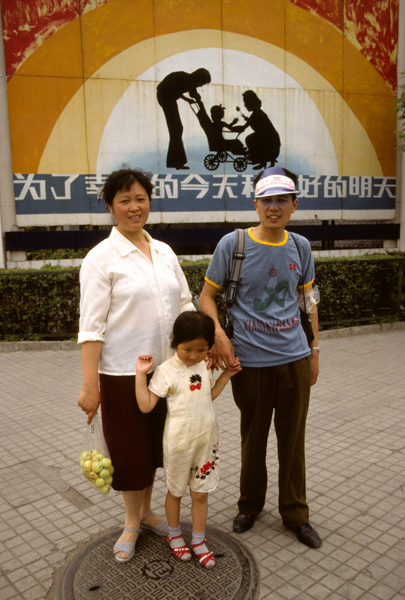 Couple with one child