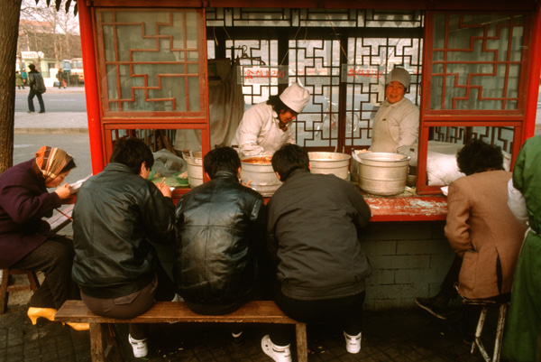 Street food stand