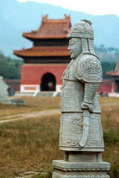 Military statue, Eastern Qing Tombs