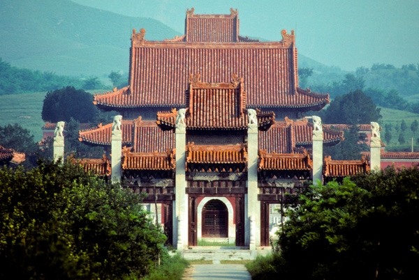 Gate and Building Western Qing Tombs