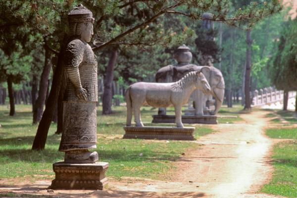 Stone Statues, Western Qing Tombs