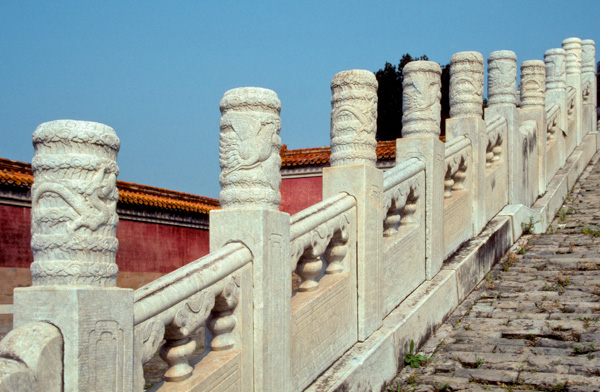Stone Banister at Western Qing Tombs