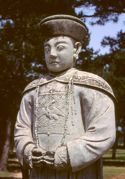 Statue of a Scholar, Western Qing Tombs