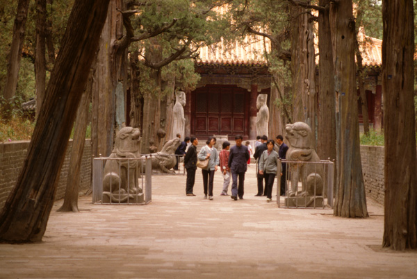 Confucius’ tomb area, Qufu, China