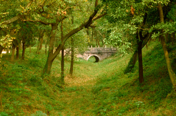 Bridge at Confucian temple