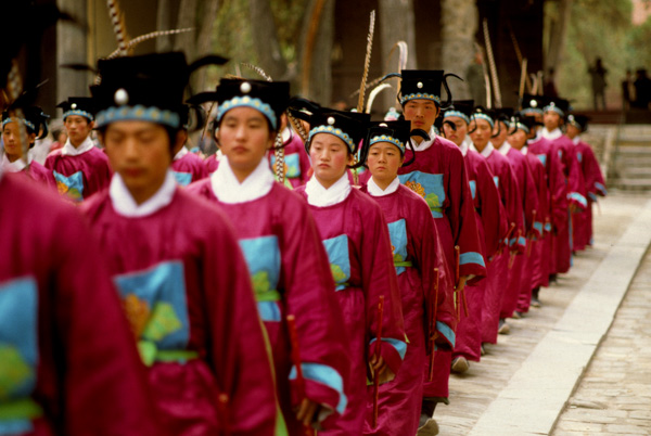 Reenactment of Confucian ceremony, Qufu