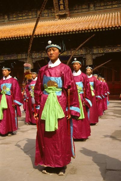 Reenactment of Confucian ceremony, Qufu