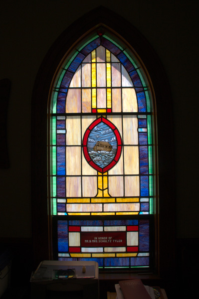 Smith Island Church Stained Glass