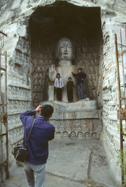Buddhist statue, Weifang, China
