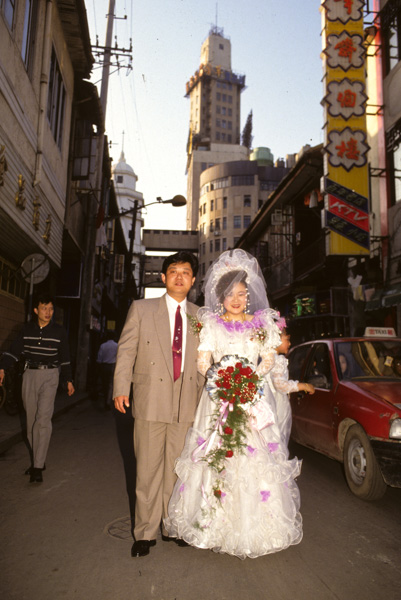 Bride and groom, Shanghai