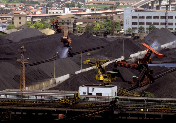 Coal yard, Shanghai
