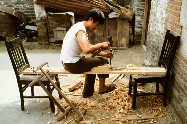 Woodworker, Beijing, China