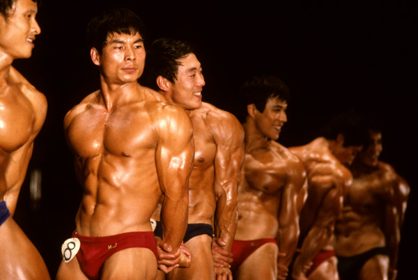 Body builders, China