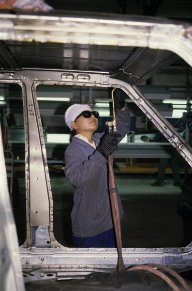 Worker at Beijing Jeep