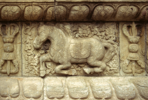 Detail on Five Pagoda Temple
