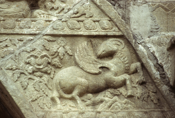 Detail on Five Pagoda Temple