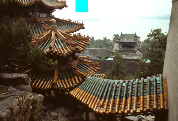 Summer palace roofs