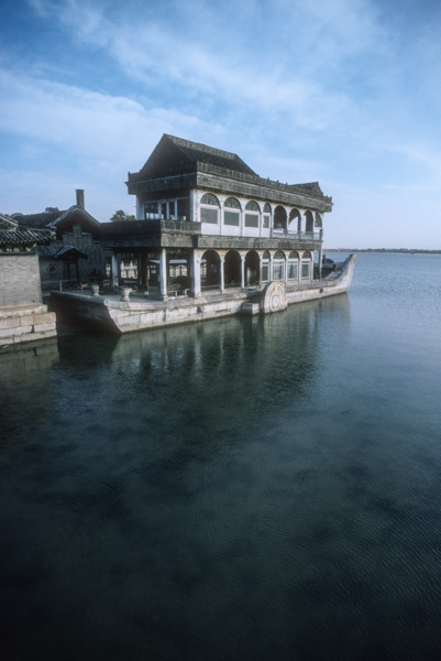 Summer Palace marble boat