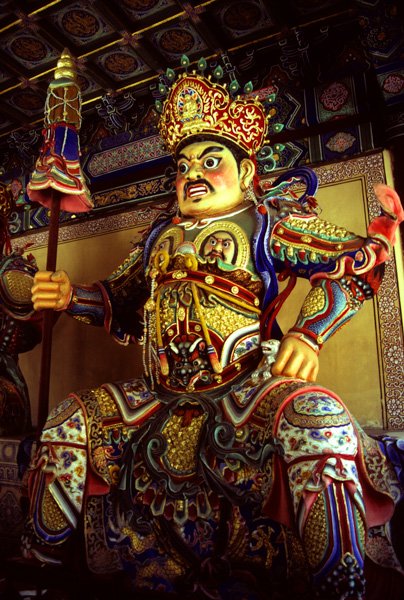 Statue of guard, Tan Jie Si