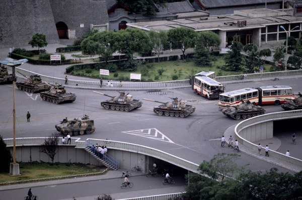 Tanks in Beijing