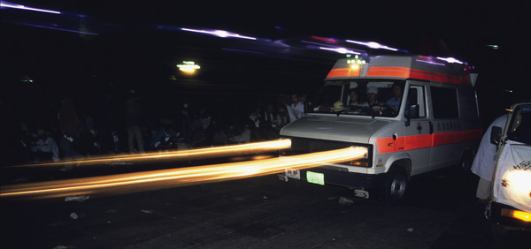 Ambulance, Tiananmen protests